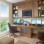Office small ideas designs furniture two space spaces study cool built room interior desk comfortable decorating inspiring double perfect plans